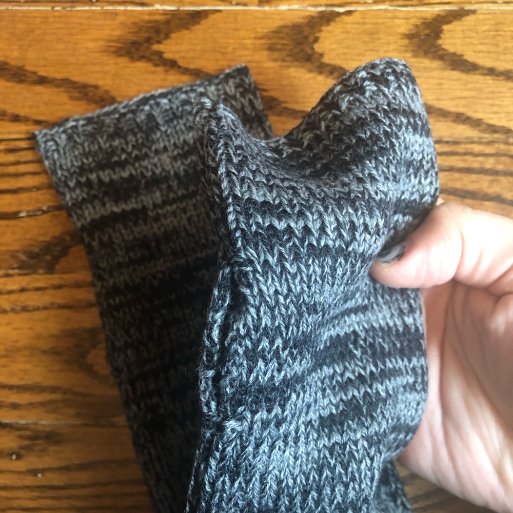 All Saints Marled Armwarmer Grey Marl New - Picture 4 of 6